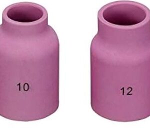 La boquilla cerámica filtro de ABC Comercializadora Industrial es un consumible diseñado para optimizar la calidad del gas protector en soldadura TIG, combinando la función de boquilla con un elemento filtrante interno. Este filtro cerámico retiene partículas metálicas y condensados que pudieran obstruir el flujo, garantizando un chorro de gas limpio y estable sobre el baño de soldadura.