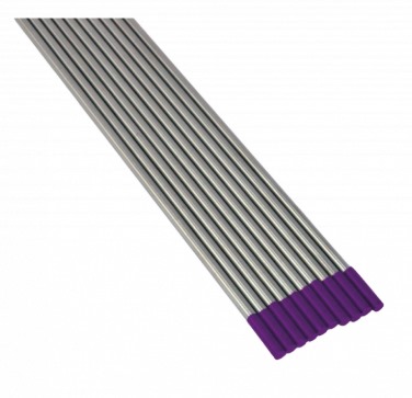Tungsteno Color Morado Electrodo
